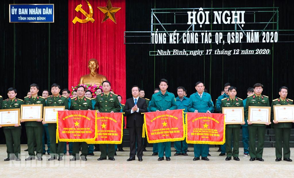 Tổng kết công tác quốc phòng, quân sự địa phương năm 2020