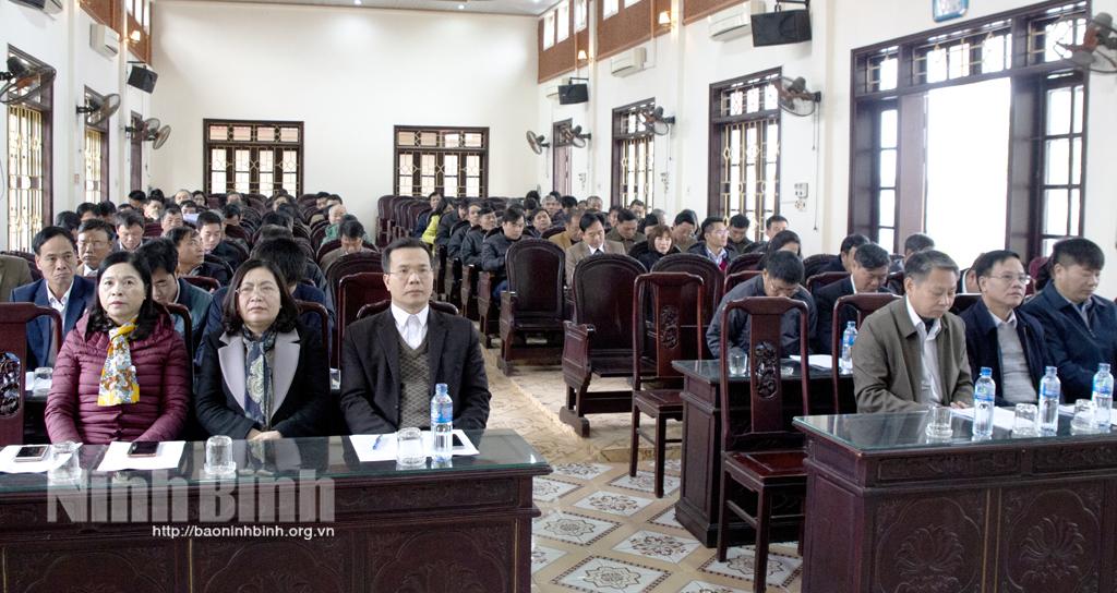 Yên Khánh triển khai kế hoạch sản xuất vụ xuân năm 2021