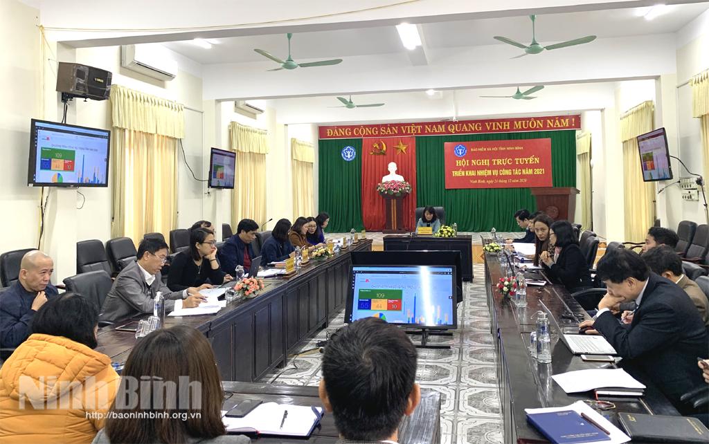 Hội nghị trực tuyến toàn quốc triển khai công tác BHXH năm 2021