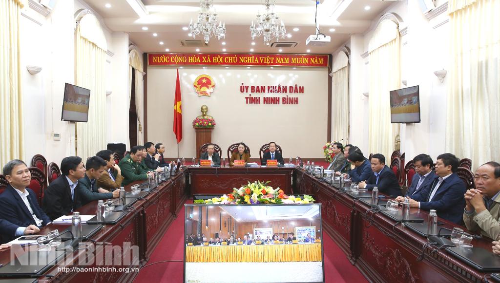 Hội nghị trực tuyến toàn quốc Chính phủ với các địa phương