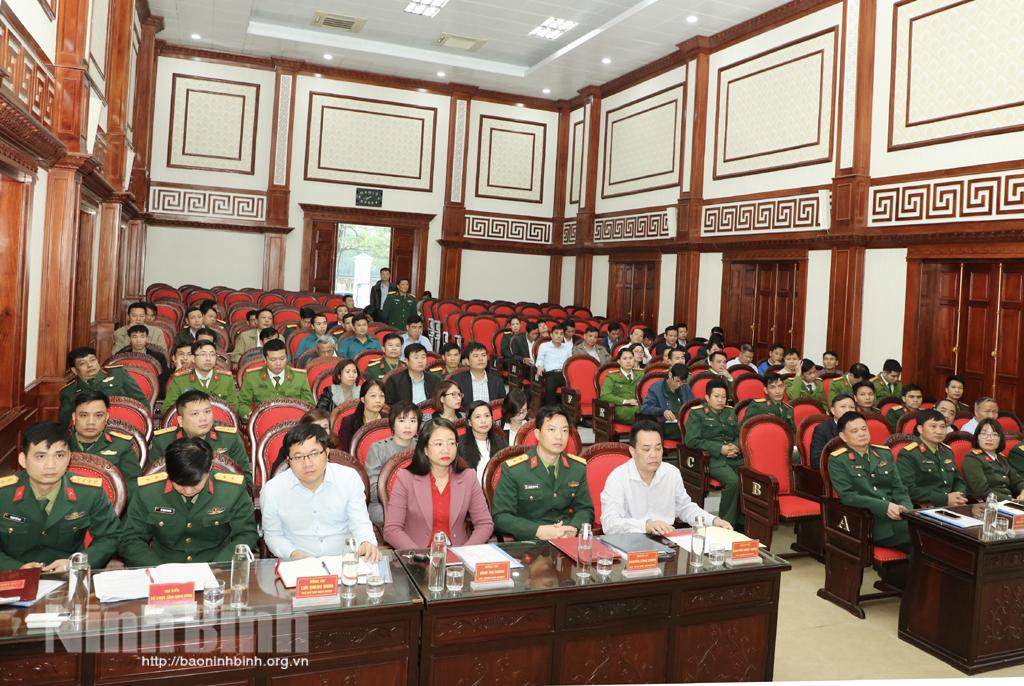 Hoa Lư tập huấn Luật Dân quân tự vệ, Luật Lực lượng Dự bị động viên