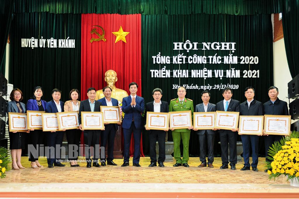 Huyện ủy Yên Khánh tổng kết công tác năm 2020