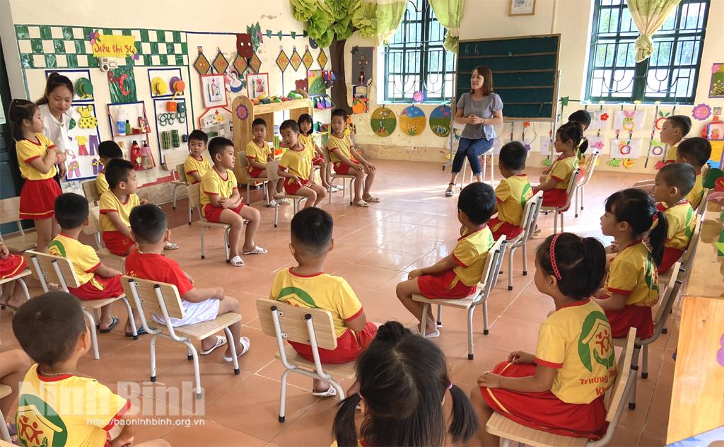 Hiệu quả thực hiện chuyên đề "Xây dựng trường mầm non lấy trẻ làm trung tâm"