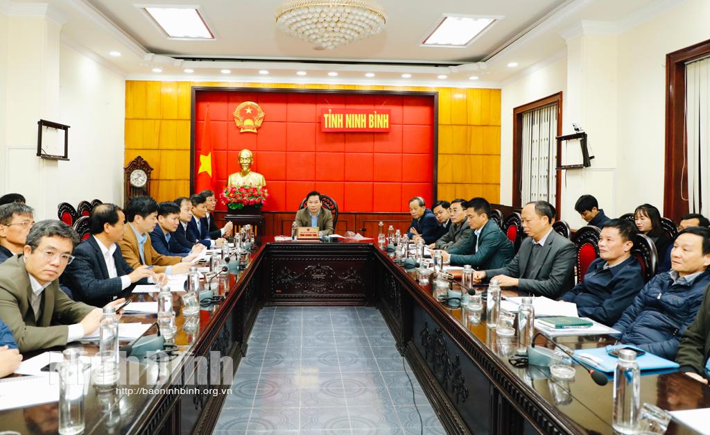 Hội nghị trực tuyến triển khai công tác ngành Nội vụ năm 2021