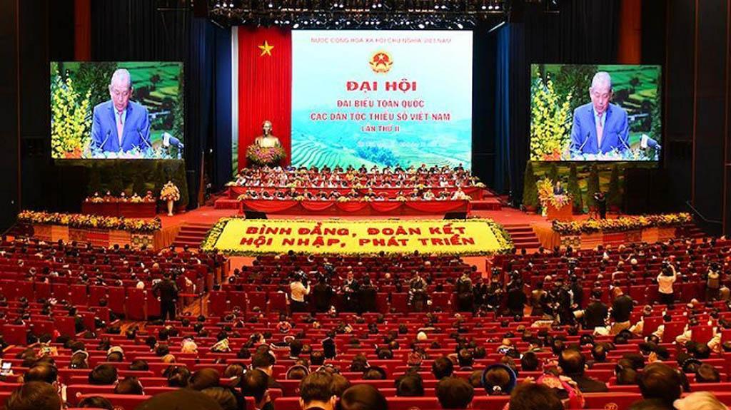 Second national congress of Vietnamese ethnic minority groups opens
