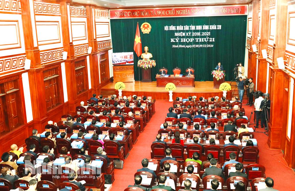 Khai mạc kỳ họp thứ 21, HĐND tỉnh khóa XIV, nhiệm kỳ 2016-2021