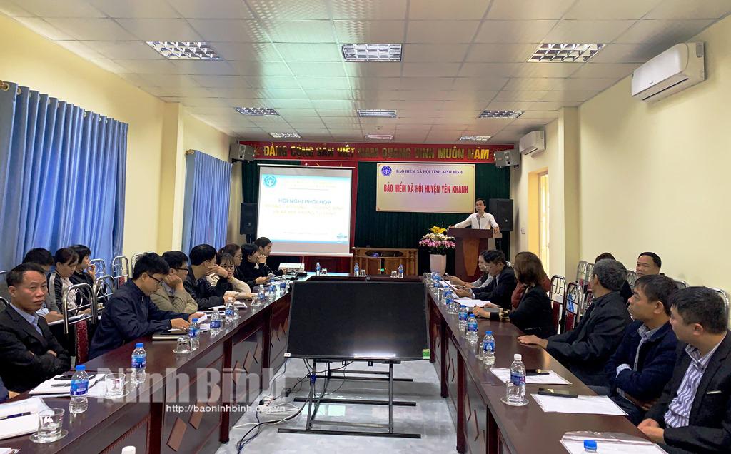 Hội nghị phối hợp tuyên truyền về chính sách bảo hiểm xã hội