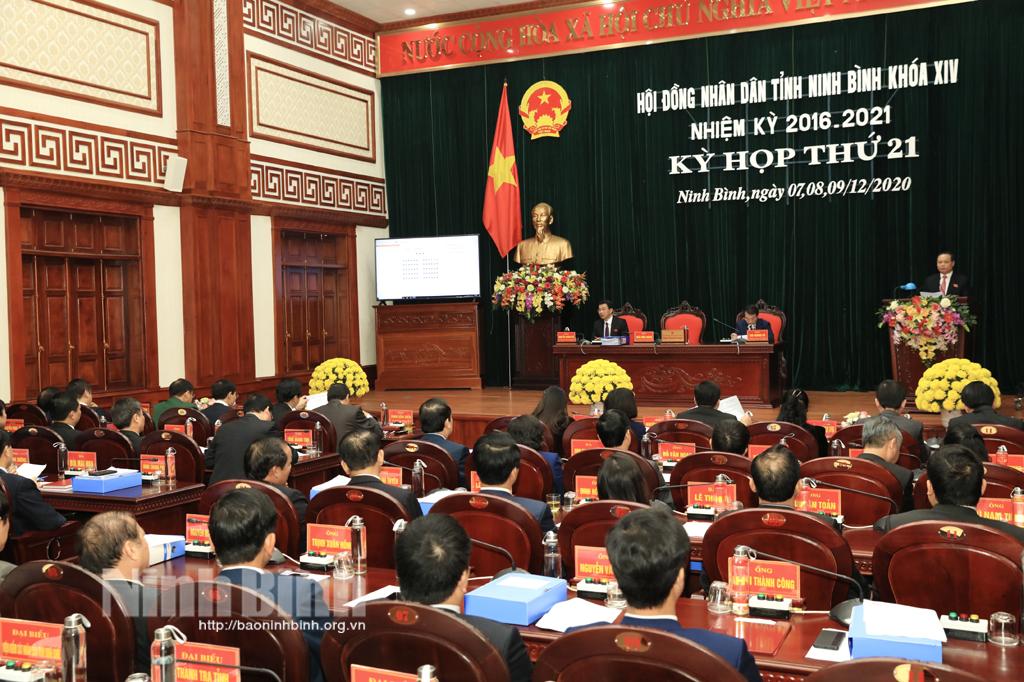 Kỳ họp thứ 21, HĐND tỉnh khóa XIV thành công tốt đẹp