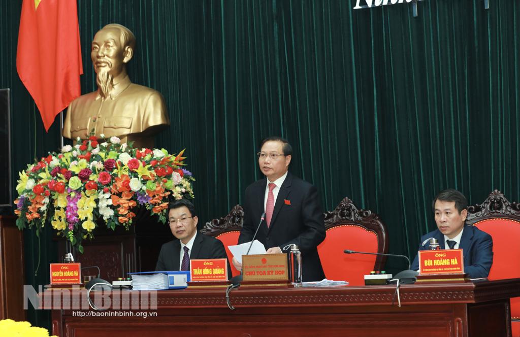 Kỳ họp thứ 21, HĐND tỉnh thực hiện chất vấn và trả lời chất vấn