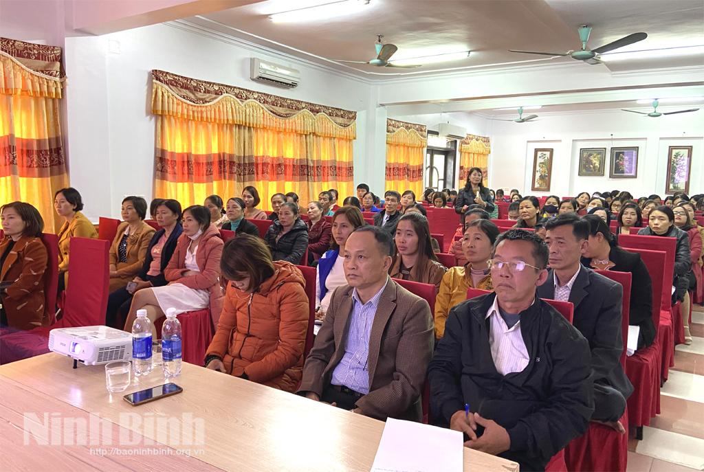 Tập huấn nghiệp vụ cho cán bộ dân số xã, phường, thị trấn năm 2020