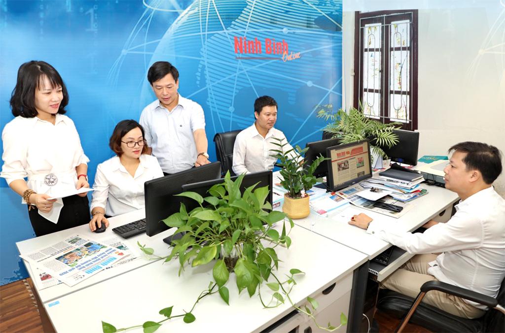 Báo Ninh Bình điện tử: Bắt nhịp với xu thế làm báo đa phương tiện