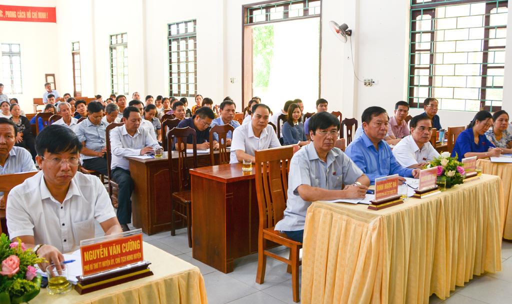 Đại biểu HĐND tỉnh tiếp xúc cử tri xã Ninh Hòa