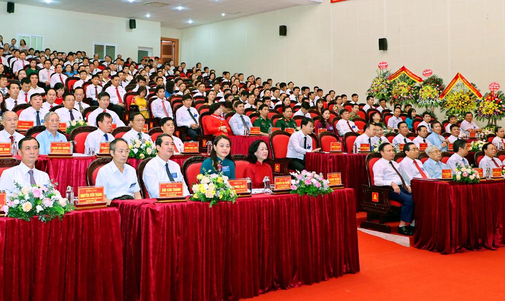 Khai mạc Đại hội đại biểu Đảng bộ thành phố Ninh Bình lần thứ XX, nhiệm kỳ 2020-2025