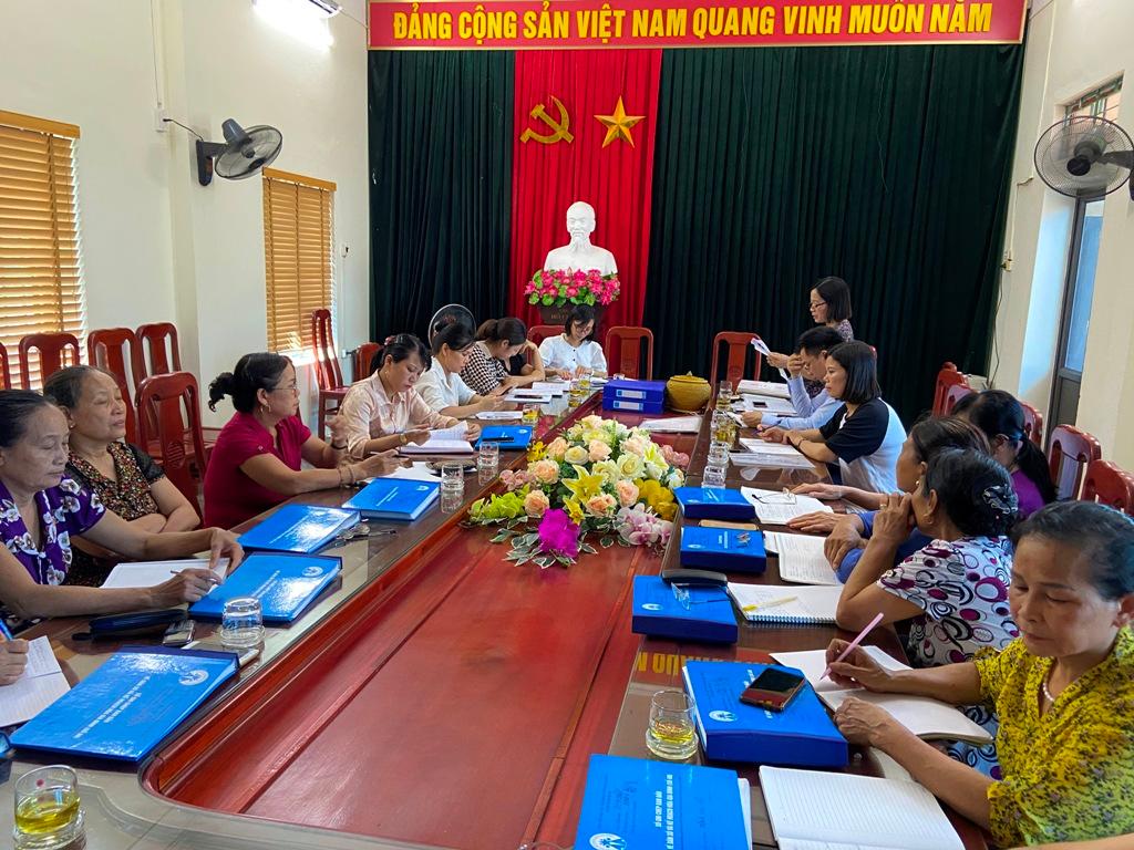 Kiểm tra công tác dân số-KHHGĐ tại phường Nam Sơn