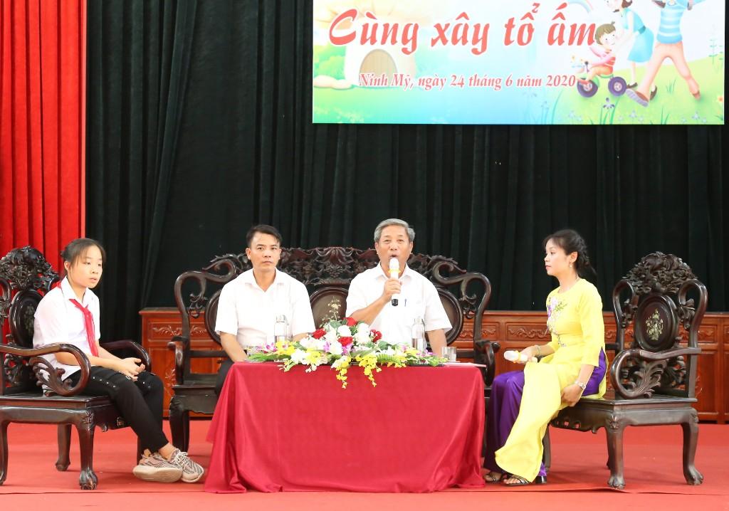 Chương trình giao lưu "Cùng xây tổ ấm" nhân ngày Gia đình Việt Nam 28/6