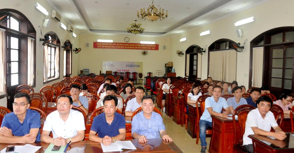 Tập huấn, bồi dưỡng kiến thức công tác xây dựng nông thôn mới