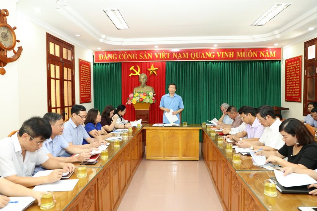 Giao ban công tác báo chí, tuyên truyền tháng 6
