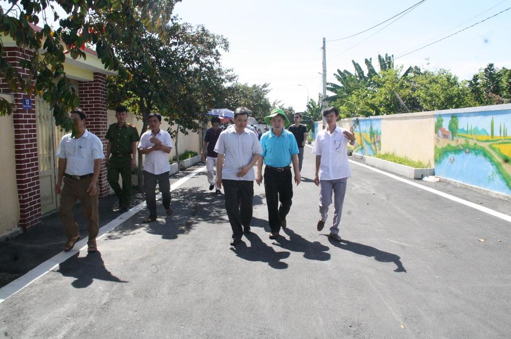 Tham quan, học tập kinh nghiệm xây dựng nông thôn mới tại Thanh Hóa