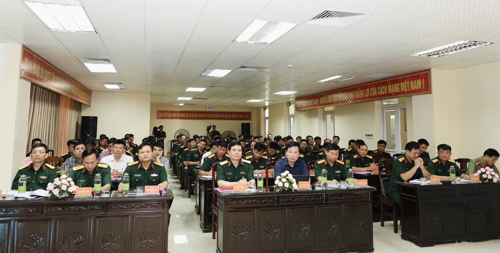 Bộ Chỉ huy quân sự tỉnh triển khai nhiệm vụ công tác 6 tháng cuối năm