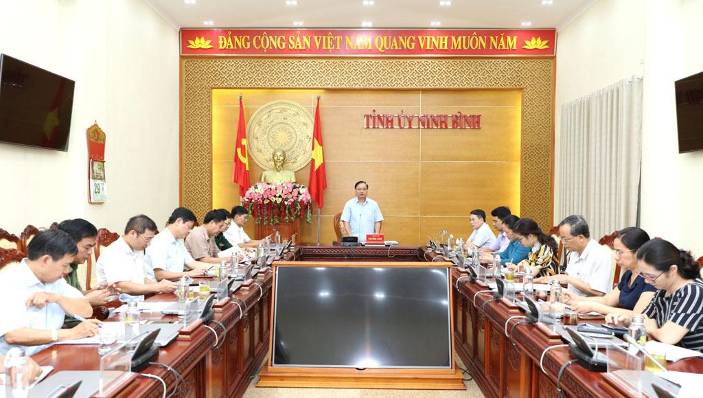 Giao ban công tác dân vận quý II/2020