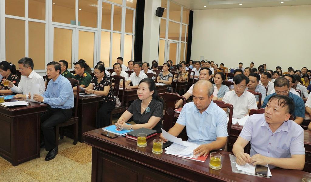 Sơ kết công tác tuyên giáo 6 tháng đầu năm và tổng kết 10 năm thực hiện Chỉ thị 46 của Ban Bí thư (Khóa X)