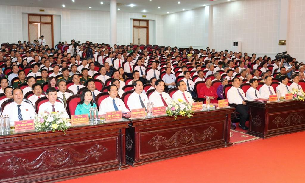 Khai mạc Đại hội đại biểu Đảng bộ thành phố Tam Điệp lần thứ X, nhiệm kỳ 2020-2025