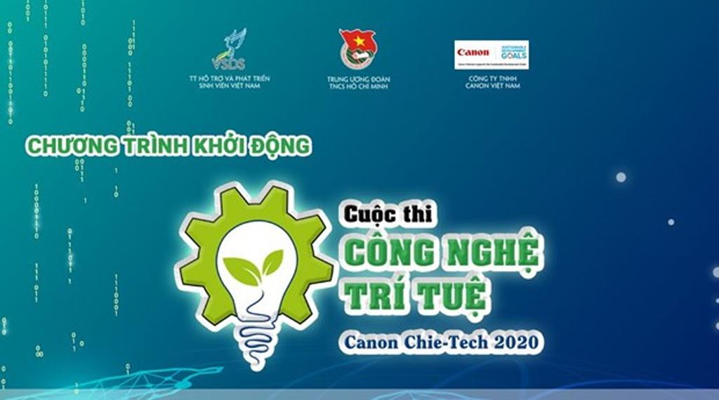 Khởi động cuộc thi công nghệ trí tuệ nhân tạo Canon Chie Tech