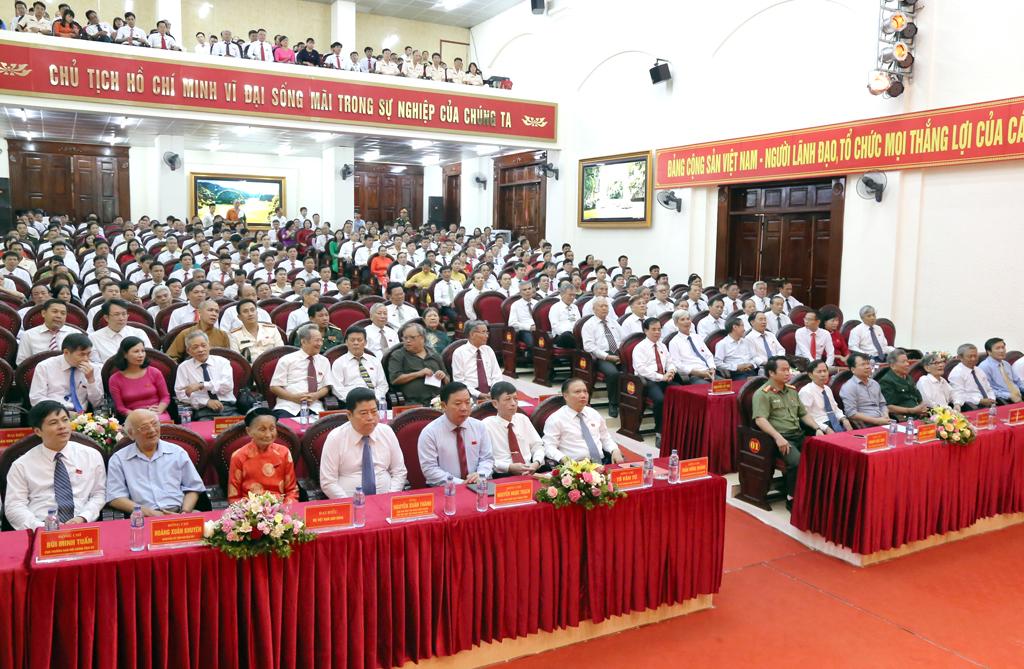 Khai mạc Đại hội đại biểu Đảng bộ huyện Hoa Lư lần thứ XXIII, nhiệm kỳ 2020-2025