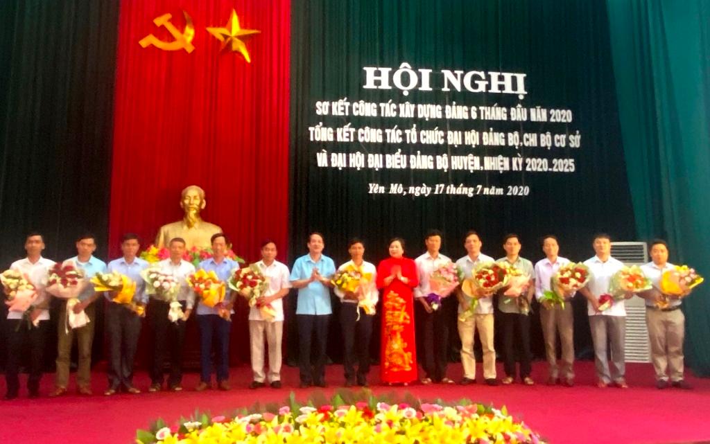 Huyện ủy Yên Mô triển khai công tác xây dựng Đảng 6 tháng cuối năm