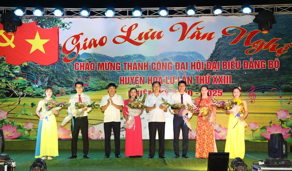 Chương trình văn nghệ chào mừng thành công Đại hội Đảng bộ huyện Hoa Lư lần thứ XXIII, nhiệm kỳ 2020-2025