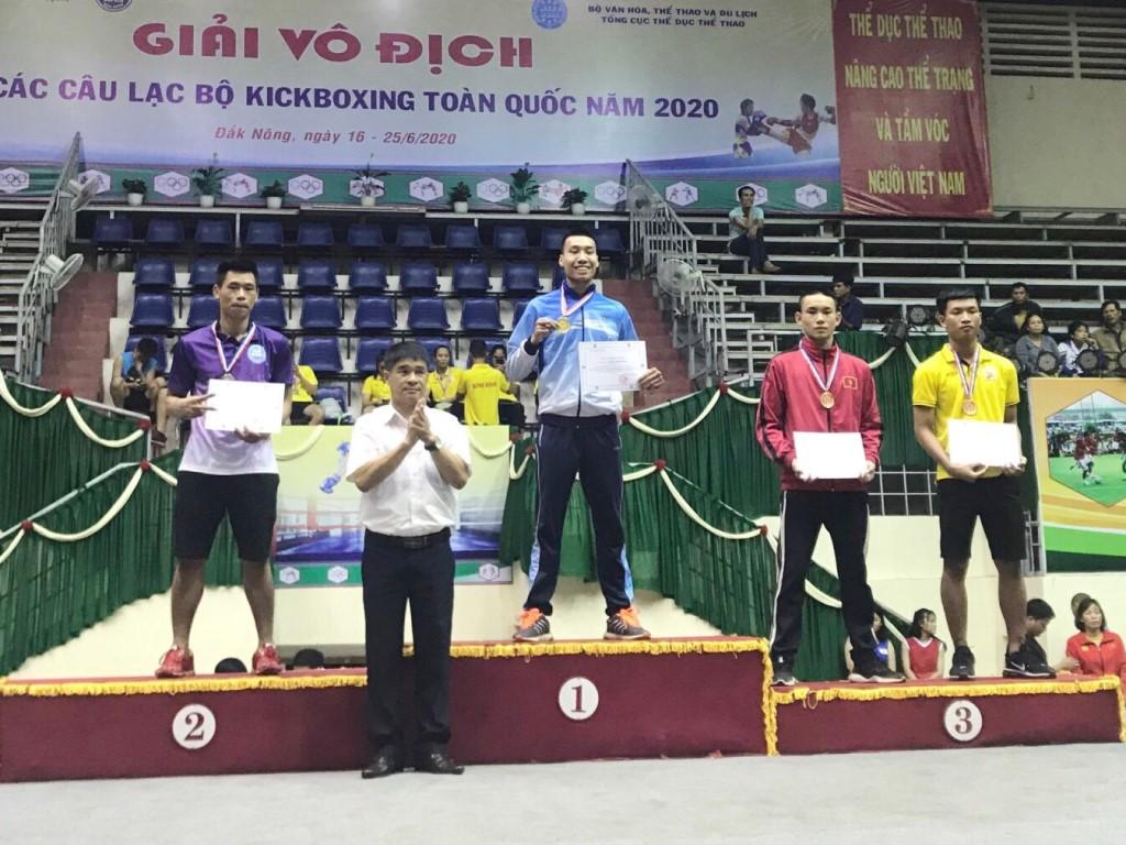 Ninh Bình giành 3 huy chương tại Giải vô địch các câu lạc bộ Kickboxing toàn quốc 2020