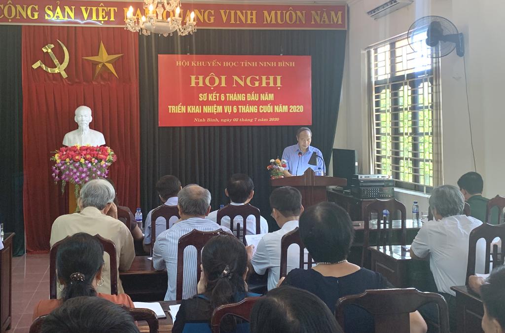 Hội Khuyến học tỉnh sơ kết công tác 6 tháng đầu năm 2020