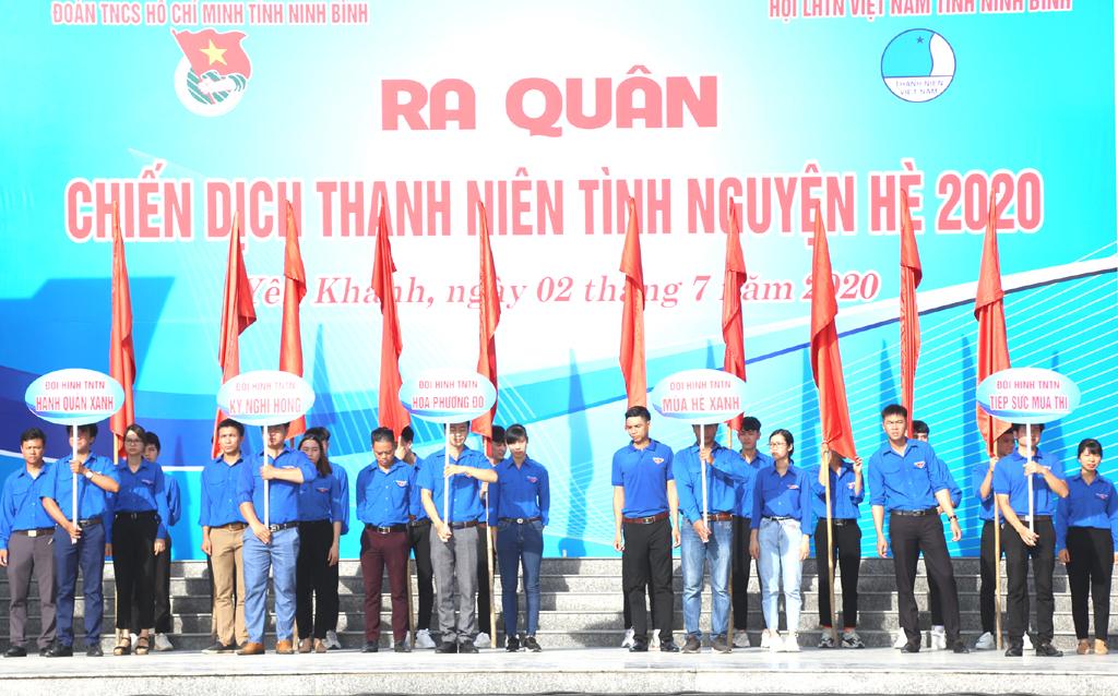 Ra quân Chiến dịch Thanh niên tình nguyện hè 2020