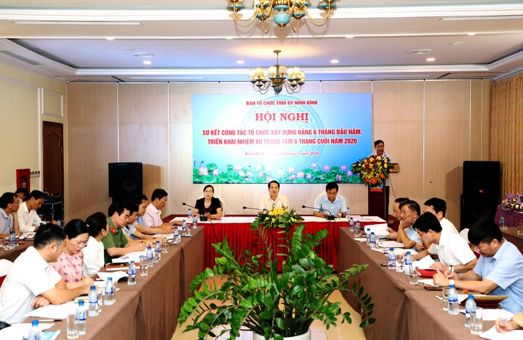 Triển khai nhiệm vụ trọng tâm công tác Tổ chức xây dựng Đảng 6 tháng cuối năm 2020
