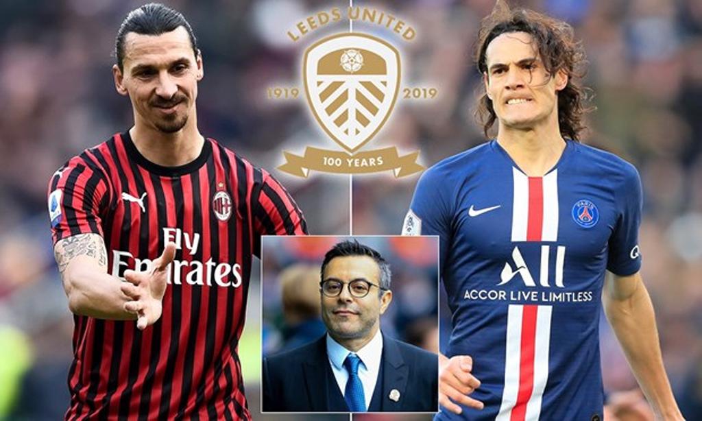 Leeds United 'chơi lớn' khi chiêu mộ Ibrahimovic và Edinson Cavani