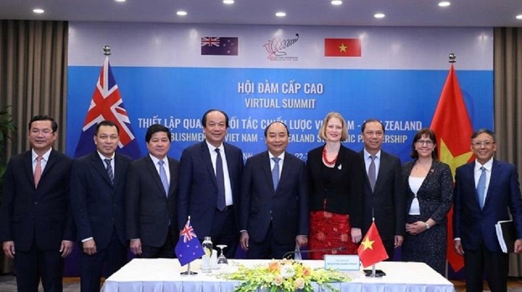 Vietnam, New Zealand issue joint statement on strategic partnership