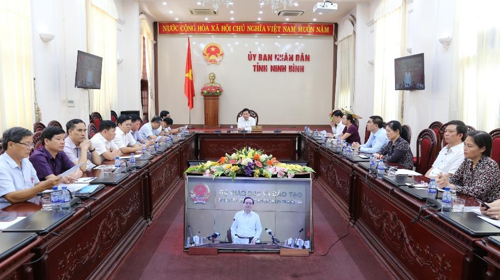 Hội nghị trực tuyến về rà soát tổ chức thi tốt nghiệp THPT năm 2020