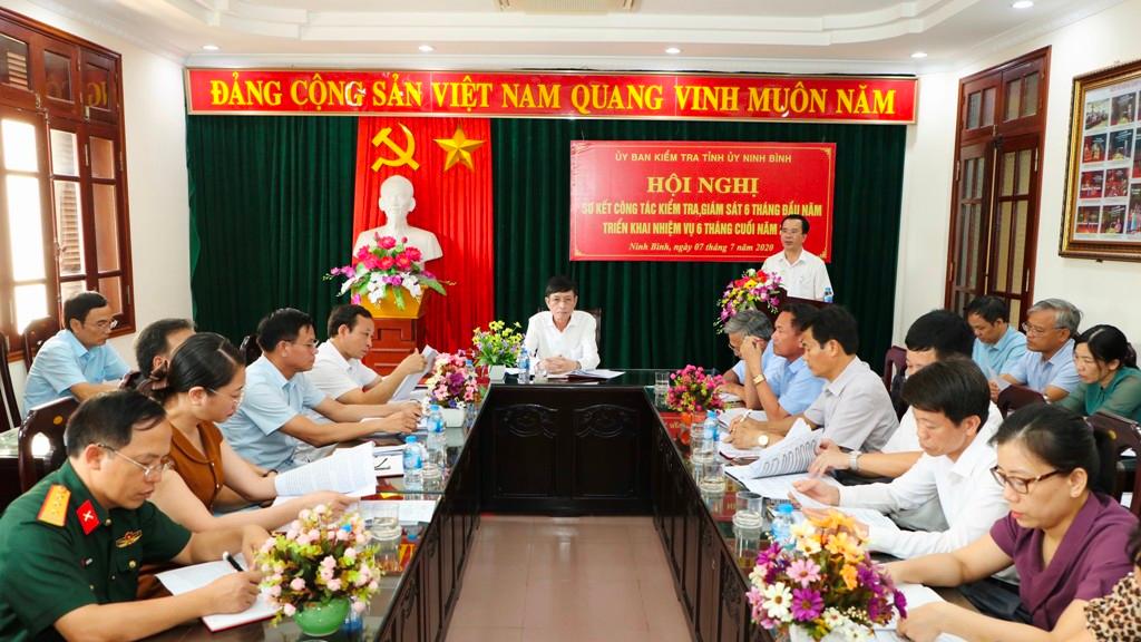 Sơ kết công tác kiểm tra, giám sát 6 tháng đầu năm 2020