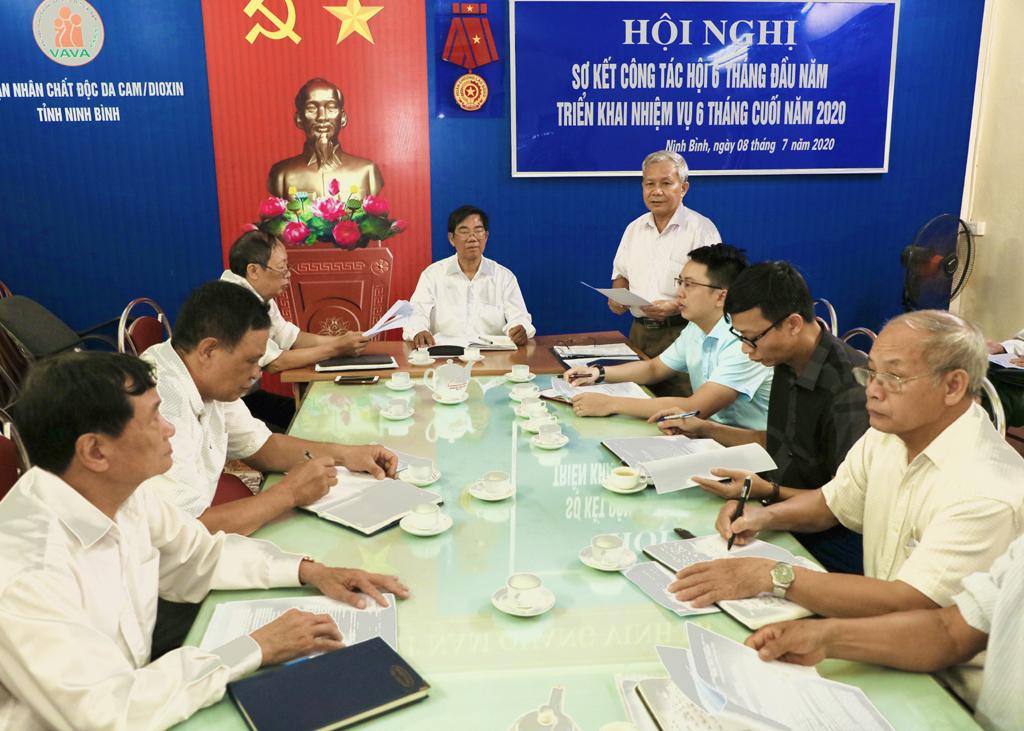 Hội Nạn nhân chất độc da cam/dioxin tỉnh sơ kết công tác 6 tháng đầu năm 2020