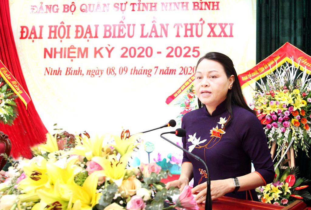 "Chăm lo xây dựng nền quốc phòng toàn dân, thế trận chiến tranh nhân dân, khu vực phòng thủ tỉnh ngày càng vững chắc"