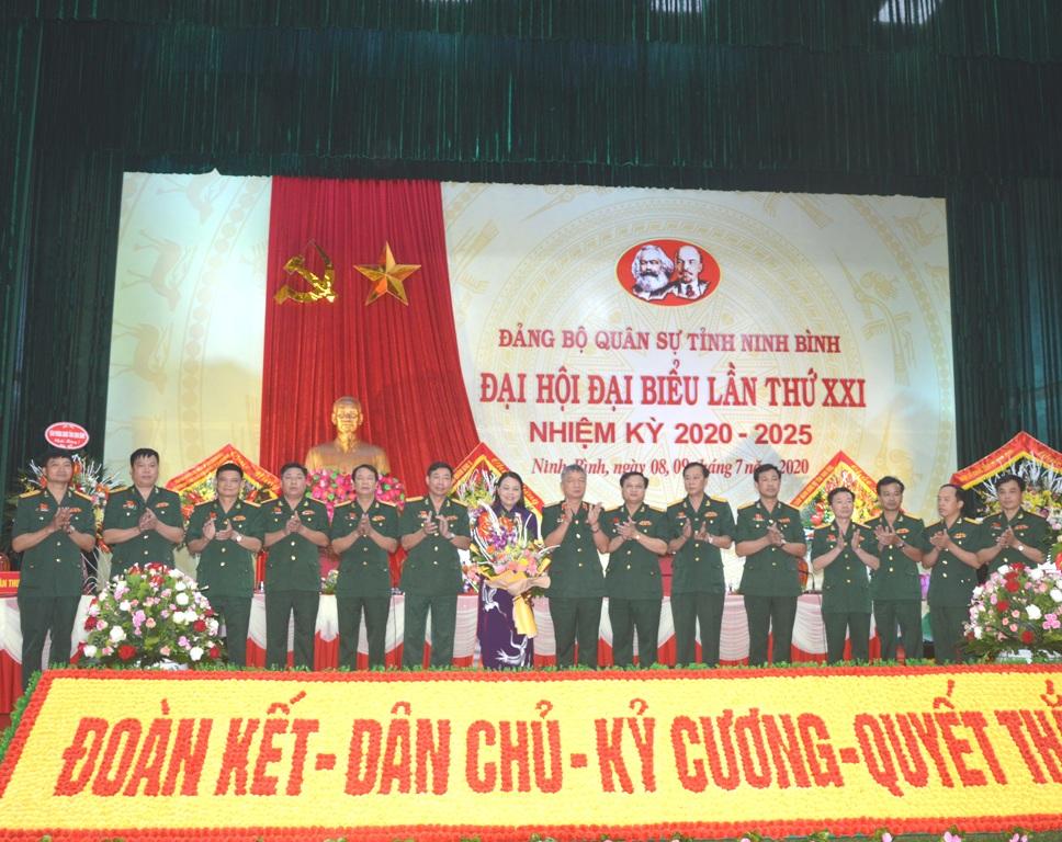 13 đồng chí được bầu vào Ban Chấp hành Đảng bộ Quân sự tỉnh khóa XXI