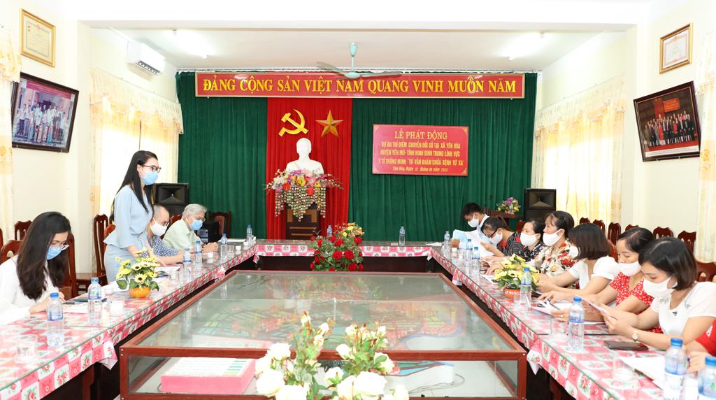 Lễ phát động "Dự án thí điểm chuyển đổi số"