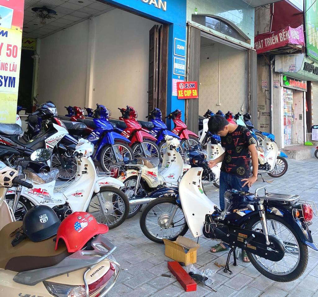 Đa dạng mẫu mã xe máy phân khối thấp dành cho học sinh THPT