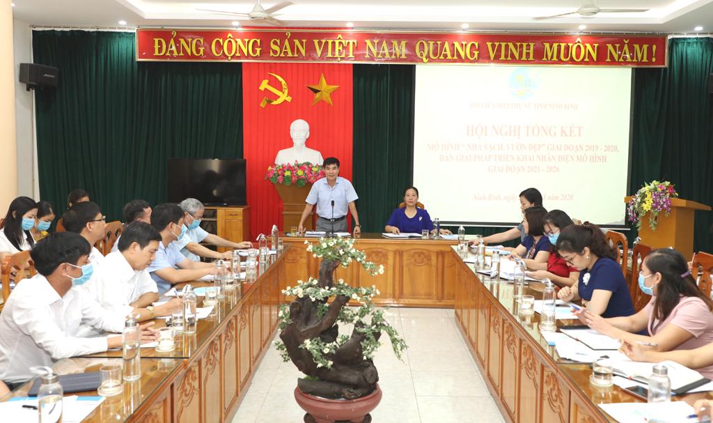 Hội Liên hiệp Phụ nữ tỉnh tổng kết mô hình dân vận khéo "Nhà sạch, vườn đẹp"