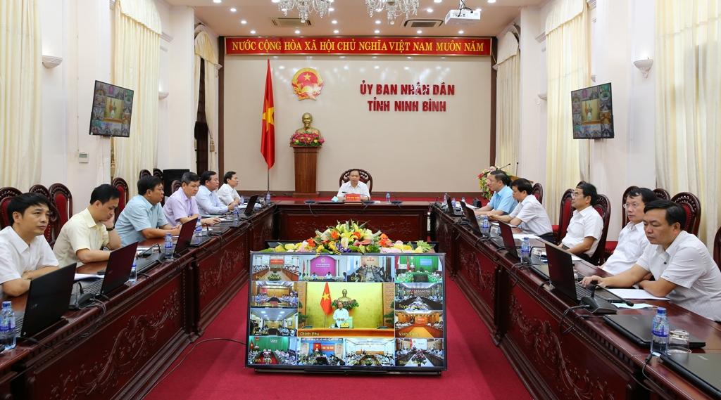 Hội nghị giao ban trực tuyến của Thủ tướng Chính phủ về đôn đốc đẩy mạnh giải ngân vốn đầu tư công