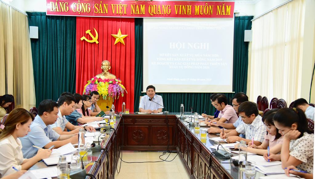Sở Nông nghiệp & PTNT triển khai kế hoạch sản xuất vụ đông 2020