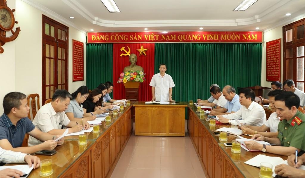 Giao ban công tác báo chí, tuyên truyền tháng 8