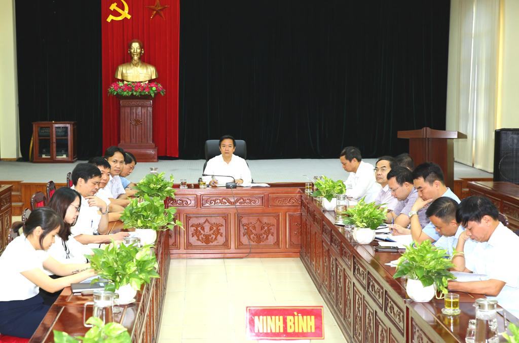 Hội nghị trực tuyến toàn quốc về giải ngân vốn đầu tư công nguồn vốn vay nước ngoài