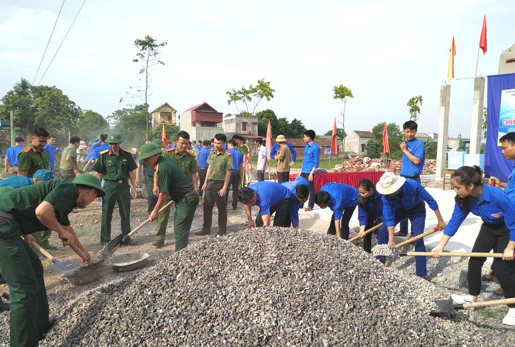 Gia Viễn sôi nổi các phong trào thi đua yêu nước