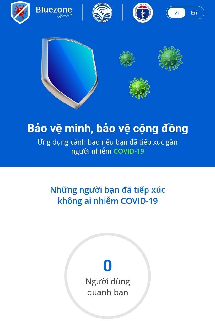 Cài đặt ứng dụng Bluezone phục vụ công tác phòng chống dịch bệnh Covid-19